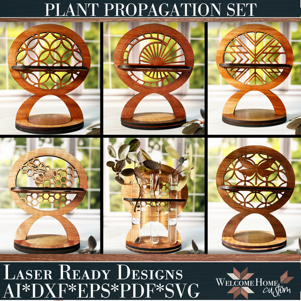 Plant Propagation File Set - Laser Ready Designs