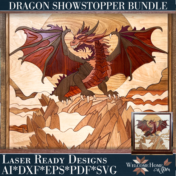 DRAGON SHOWSTOPPER - Laser Ready Designs