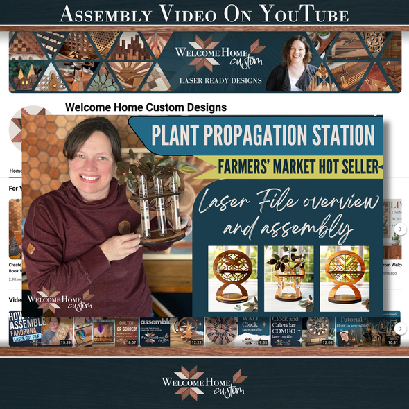 Plant Propagation File Set - Laser Ready Designs