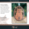 Bear Showstopper Ornament - Laser Ready File - Welcome Home Custom