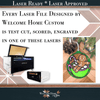 Christmas Door Hanger Paint Kit Bundle - Welcome Home Custom