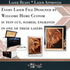 Elephant SHOWSTOPPER with DIY Option - Laser Ready Design - Welcome Home Custom