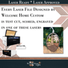 Lighthouse Showstopper Ornament - Laser Ready File - Welcome Home Custom