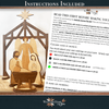 Nativity Scene File Set - Laser Ready Design - Welcome Home Custom
