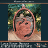 Octopus Showstopper Ornament - Laser Ready File - Welcome Home Custom
