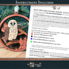 Owl Showstopper Ornament - Laser Ready File - Welcome Home Custom