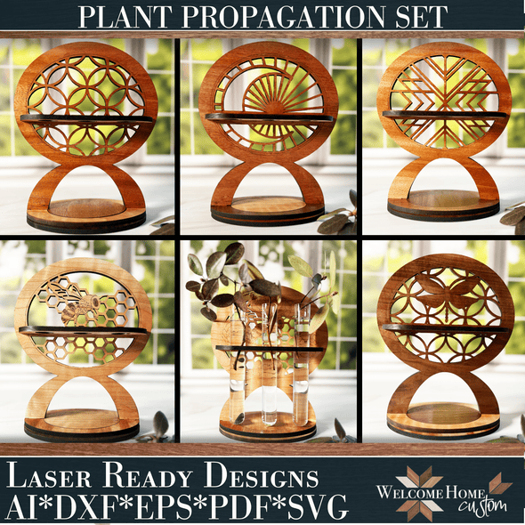 Plant Propagation File Set - Laser Ready Designs - Welcome Home Custom