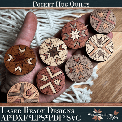 Pocket Quilt Scrap Buster - Welcome Home Custom