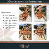 Quilted Ornament Bundle - Laser Ready Designs - Welcome Home Custom