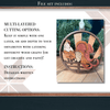 Rooster Showstopper Ornament - Laser Ready File - Welcome Home Custom