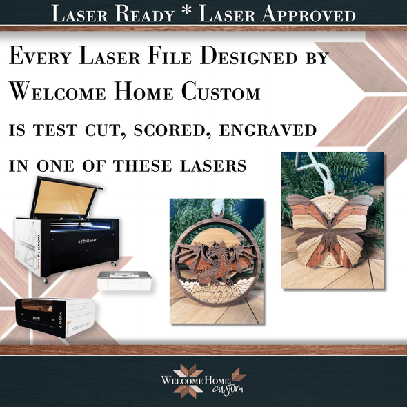 Showstopper Ornaments Set of 6 - subscription for October 2024 - Welcome Home Custom