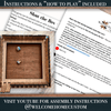 Shut the Box game - laser cut digital File - Welcome Home Custom