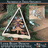 Squirrel Ornament laser cut files - Personalized Ornament - Digital Download for Lasers - Welcome Home Custom