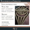 Sun and Moon Triangle Art, Magnet, Bookmark Bundle - Welcome Home Custom