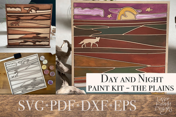 The Plains Reflection Landscape DIY paint kit and Decor