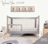Alphabet SVG Herringbone Pattern Nursery decor SVG Entryway decor SVG Modern Farmhouse svg Welcome home custom - Welcome Home Custom