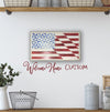 American Flag Laser Cut Files for lasers such as Glowforge - July 4 SVG by Welcome home custom - Welcome Home Custom