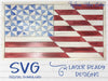 American Flag Laser Cut Files for lasers such as Glowforge - July 4 SVG by Welcome home custom - Welcome Home Custom