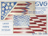 American Flag Laser Cut Files for lasers such as Glowforge - July 4 SVG by Welcome home custom - Welcome Home Custom