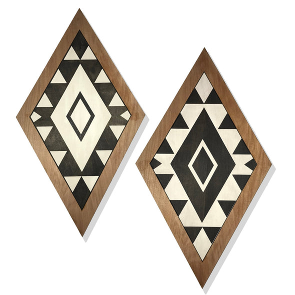 Aztec SVG for Glowforge projects laser cut files with Skull pattern inspired by minimalist modern style SVG by Welcome home custom - Welcome Home Custom