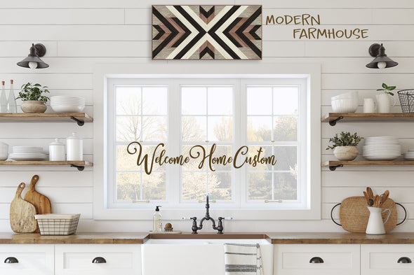 Barn Quilt SVG Laser cut files for Glowforge projects with Navajo inspired design mini quilt SVG file by Welcome Home Custom - Welcome Home Custom