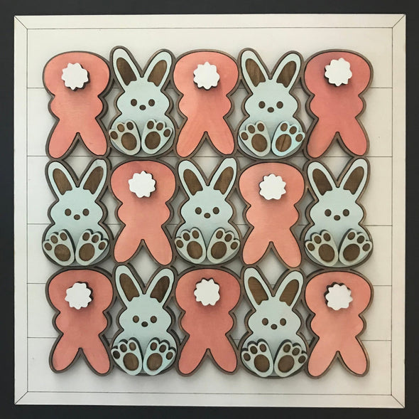 Bunny Easter SVG Laser cut file for Glowforge projects Hop into Easter with bonus shiplap file - Welcome Home Custom