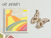 Butterfly Laser cut files 3D paint kit files for laser cutter such as glowforge by Welcome home custom - Welcome Home Custom