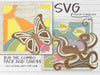 Butterfly Laser cut files 3D paint kit files for laser cutter such as glowforge by Welcome home custom - Welcome Home Custom