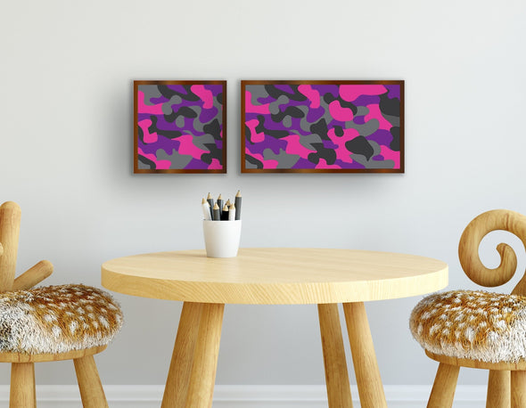 CAMO SVG Laser Cut Files Great painting project for boys or girls and Online Paint Parties by Welcome home custom - Welcome Home Custom