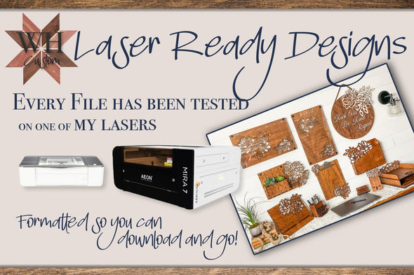 Chevron Floral Office Decor Laser Cut Files - Mega Bundle Collection - Mothers Day Gift - Teacher Gift - SVG PDF - Digital Download - Welcome Home Custom