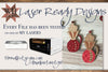 Coffee Lover Ornaments - Digital Download for laser cutters - subscription until November 6 - Welcome Home Custom