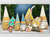 Gnome SVG Laser cut files - Gnome Village for Glowforge - winter decor - Mantel decoration - Christmas decor - PDF SVG Digital Download - Welcome Home Custom