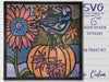 Raven SVG laser cut files - SVG / DFX- for Glowforge projects - Halloween Pumpkin digital download -  diy paint kit -  Welcome home custom