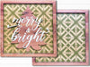 Boho Christmas SVG Laser cut files - includes ugly sweater, geometric trees, stars, and arrow - Christmas decor bundle- Glowforge project