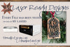 Iron Gate Wine tags and Ornaments with Reindeer, Tree and additional words - Welcome Home Custom