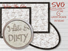 Martini SVG Laser cut files Patterns for Glowforge and other laser cutters by Welcome home custom - Welcome Home Custom
