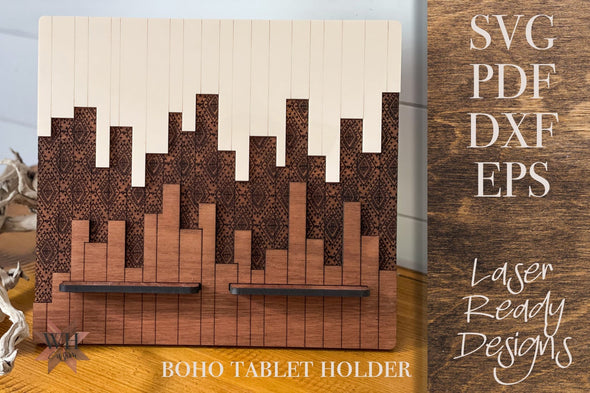 Ombre Boho Wall Decor and Home Organization bundle - digital download for laser cutters - Welcome Home Custom
