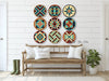 Quilt Laser Cut File Bundle CIRCLE Round Wood quilt pattern for Lasers such as Glowforge - Welcome Home Custom
