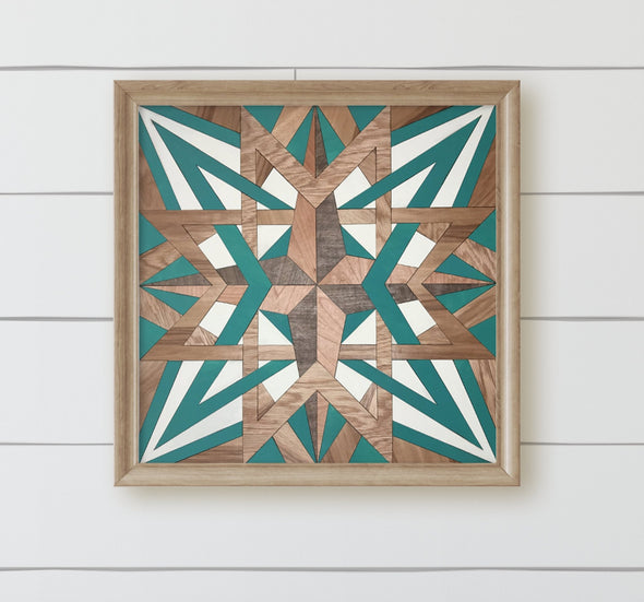 Quilt Laser cut files for Glowforge projects with STAR Compass design includes Cricut Silhouette file by Welcome Home Custom - Welcome Home Custom