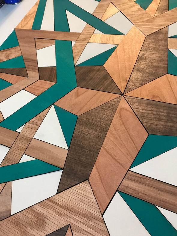 Quilt Laser cut files for Glowforge projects with STAR Compass design includes Cricut Silhouette file by Welcome Home Custom - Welcome Home Custom