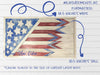 SVG American Flag Laser Cut file for Glowforge and other laser cutters - Great Farmhouse Decor - Welcome Home Custom