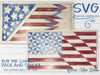 SVG American Flag Laser Cut file for Glowforge and other laser cutters - Great Farmhouse Decor - Welcome Home Custom