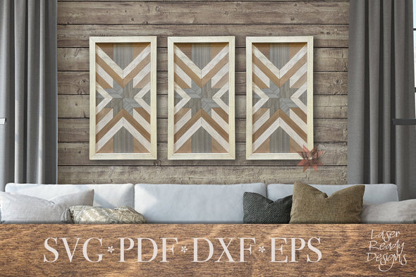 Wood Star Quilt Pattern for Laser cutters - Digital Download - Welcome Home Custom